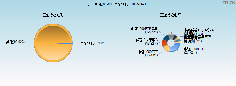 万丰奥威(002085)基金持仓图