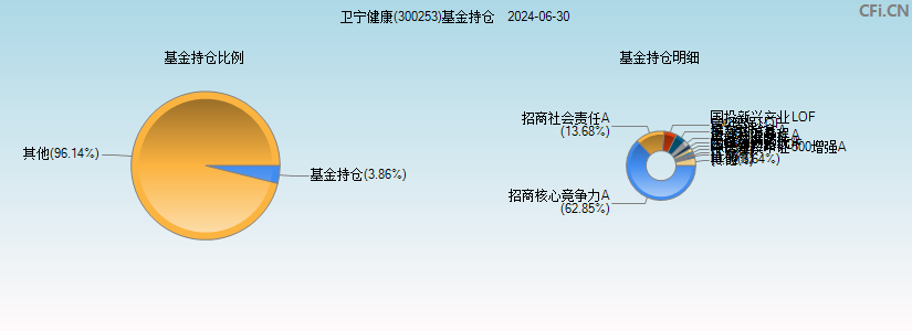 卫宁健康(300253)基金持仓图