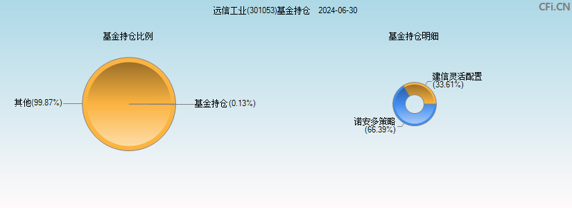 远信工业(301053)基金持仓图