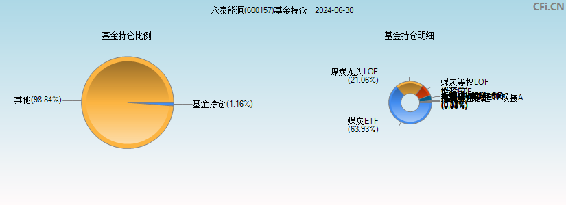 永泰能源(600157)基金持仓图