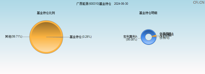 广西能源(600310)基金持仓图