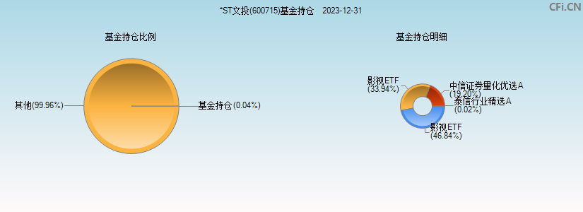 *ST文投(600715)基金持仓图