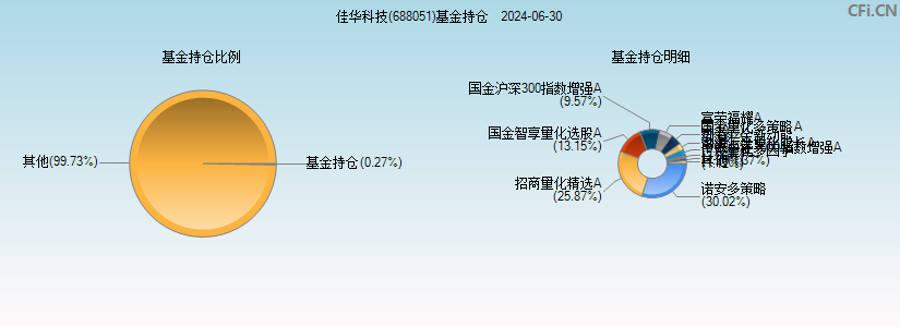 佳华科技(688051)基金持仓图