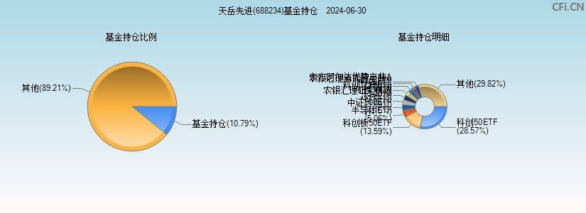 天岳先进(688234)基金持仓图