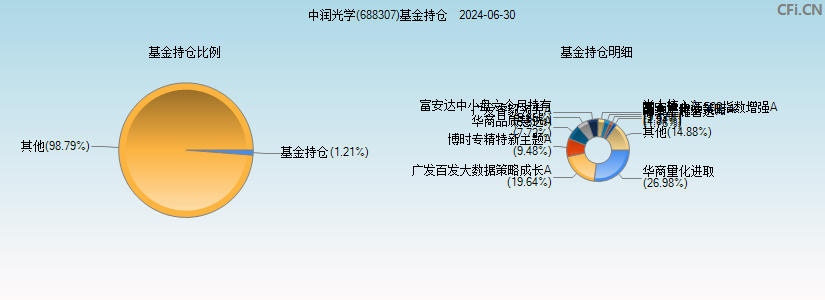 中润光学(688307)基金持仓图