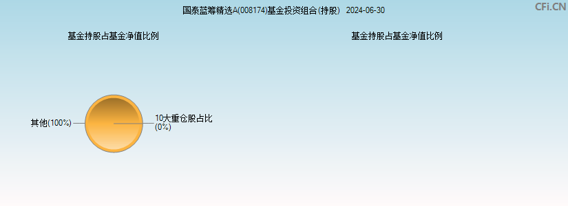 国泰蓝筹精选A(008174)基金投资组合(持股)图