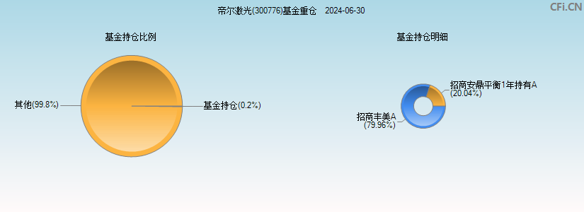 帝尔激光(300776)基金重仓图