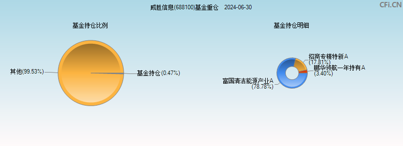 威胜信息(688100)基金重仓图