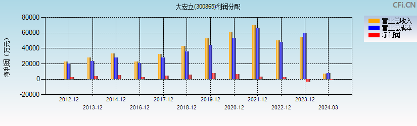 大宏立(300865)利润分配表图