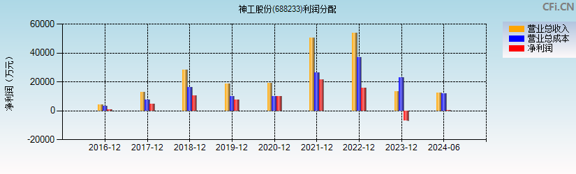 神工股份(688233)利润分配表图