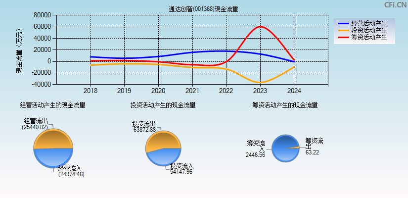 通达创智(001368)现金流量表图