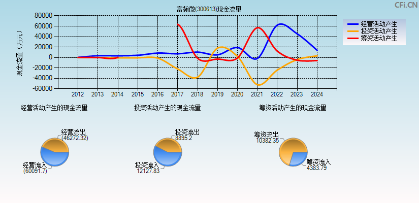 富瀚微(300613)现金流量表图