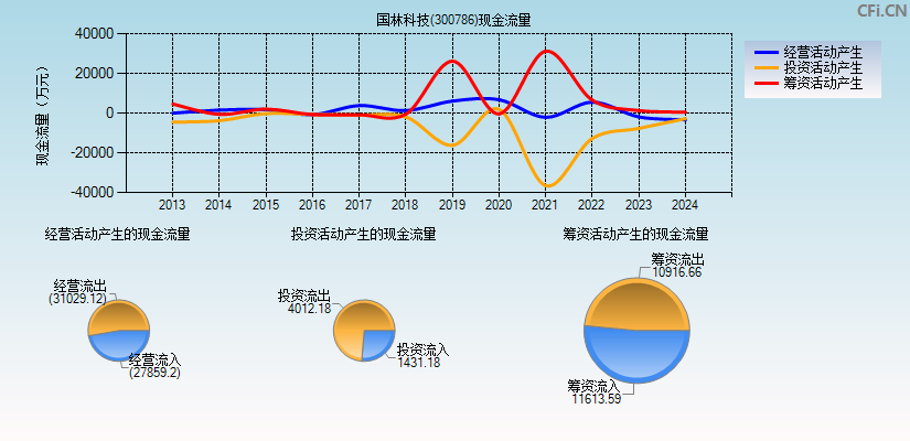 国林科技(300786)现金流量表图