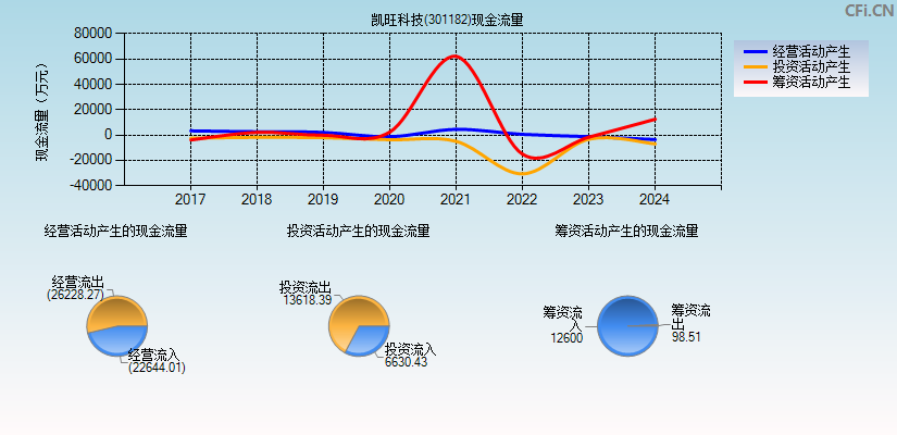 凯旺科技(301182)现金流量表图