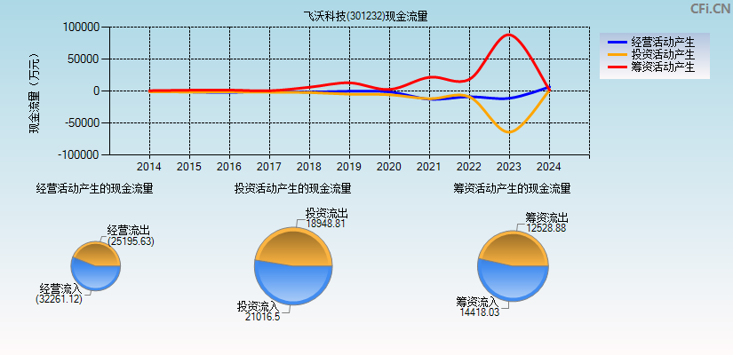 飞沃科技(301232)现金流量表图