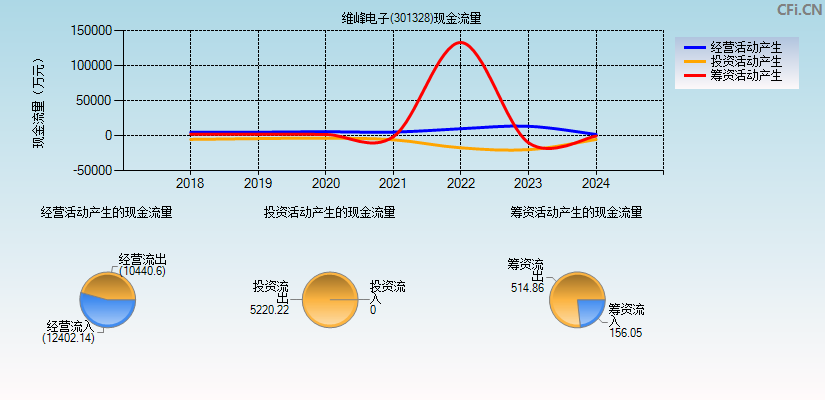 维峰电子(301328)现金流量表图