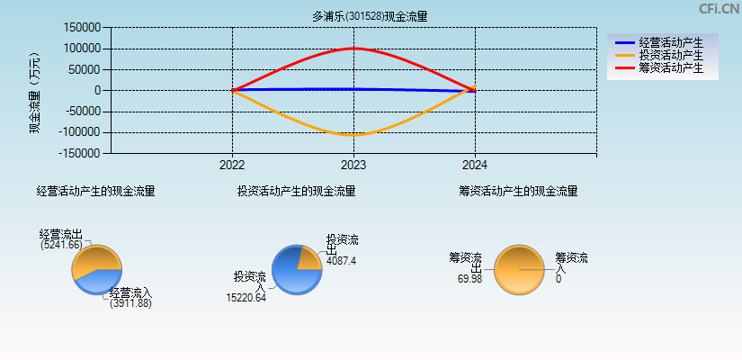 多浦乐(301528)现金流量表图