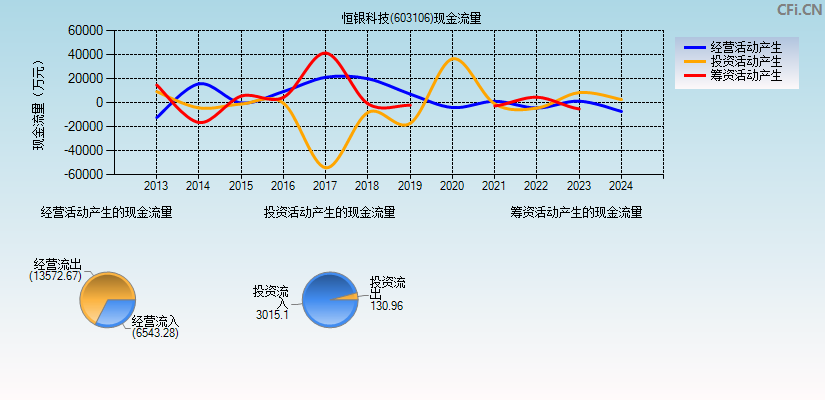 恒银科技(603106)现金流量表图