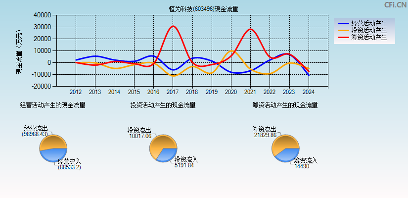 恒为科技(603496)现金流量表图