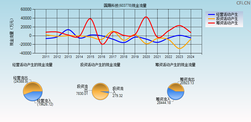 国晟科技(603778)现金流量表图