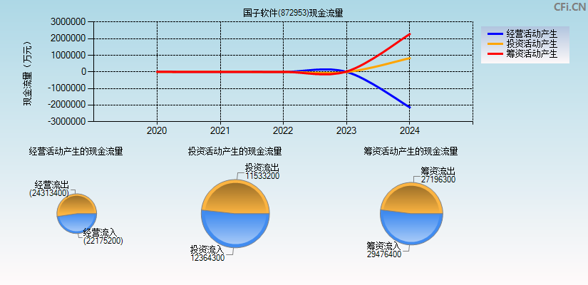 国子软件(872953)现金流量表图