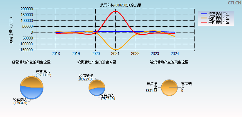 芯导科技(688230)现金流量表图