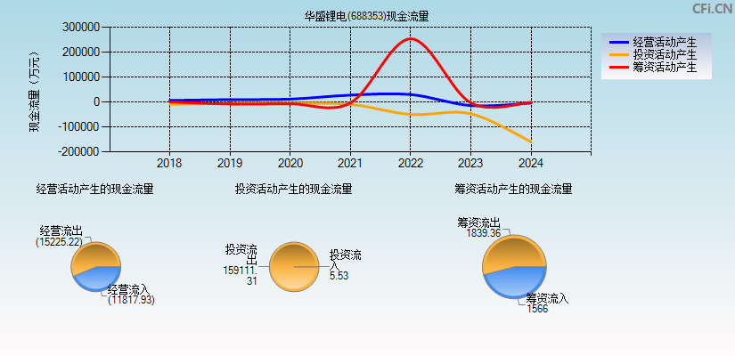 华盛锂电(688353)现金流量表图