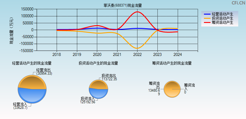 菲沃泰(688371)现金流量表图