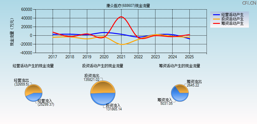 康众医疗(688607)现金流量表图