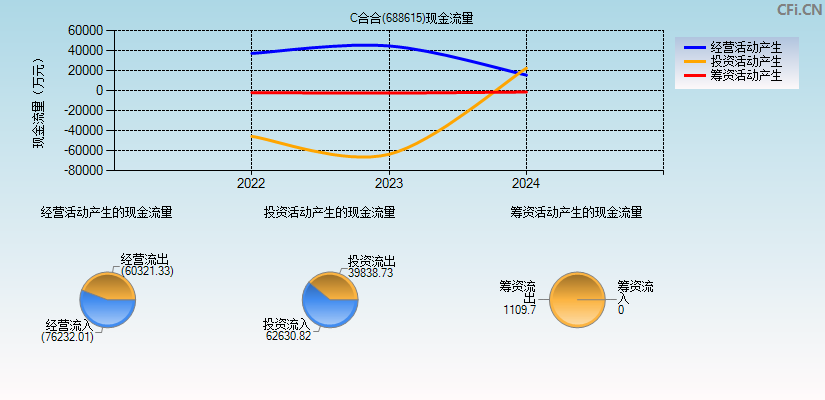 C合合(688615)现金流量表图