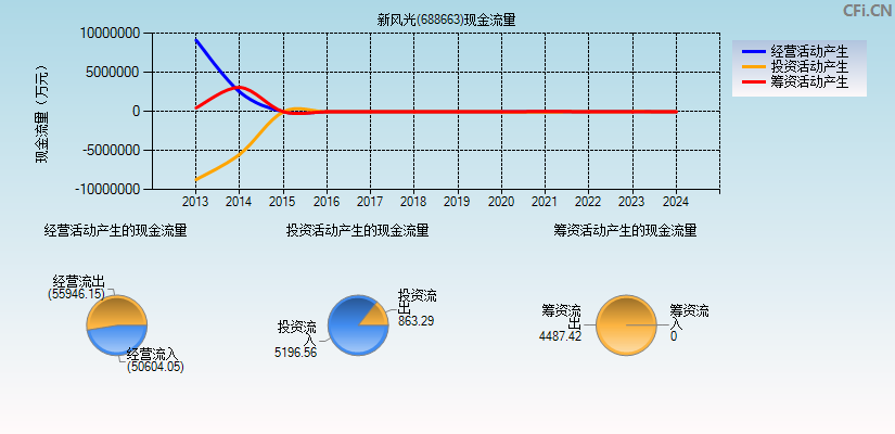 新风光(688663)现金流量表图