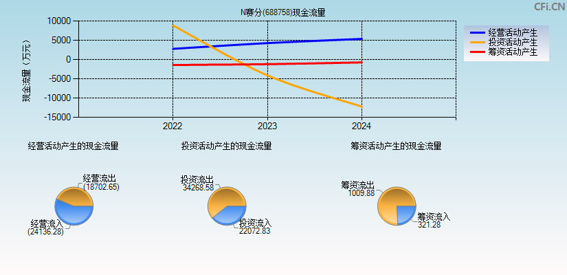 赛分科技(688758)现金流量表图