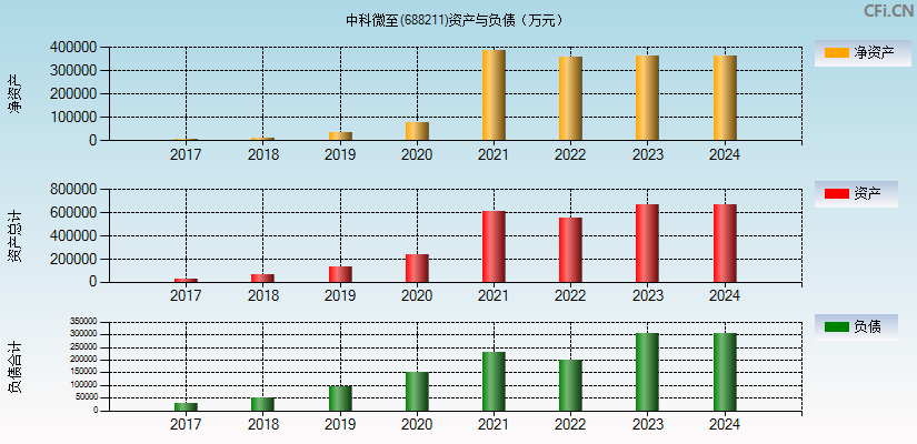 中科微至(688211)资产负债表图