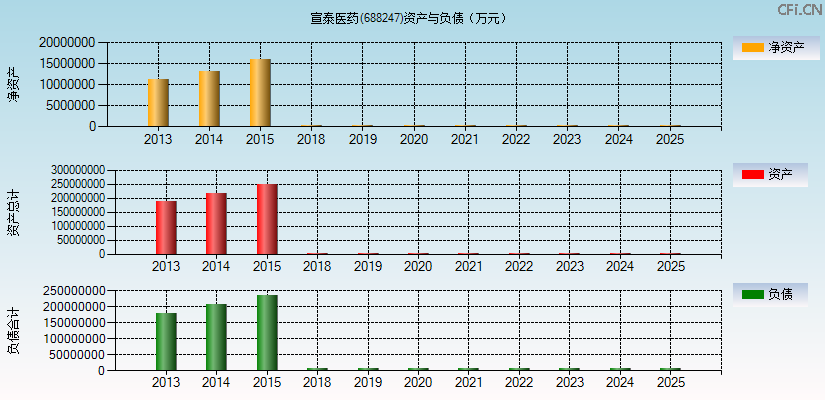 宣泰医药(688247)资产负债表图