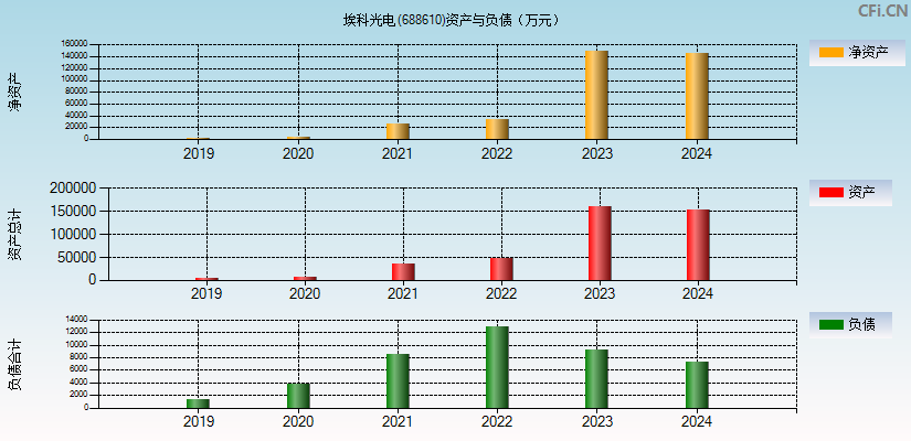 埃科光电(688610)资产负债表图