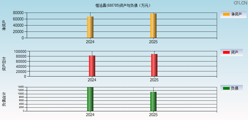 C恒运昌(688785)资产负债表图
