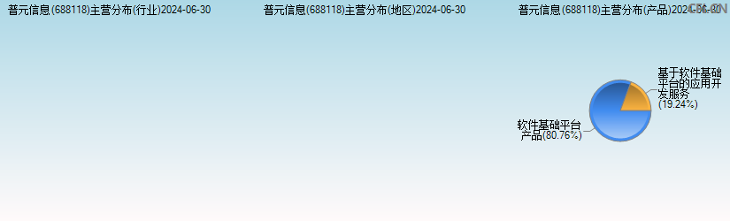 普元信息(688118)主营分布图
