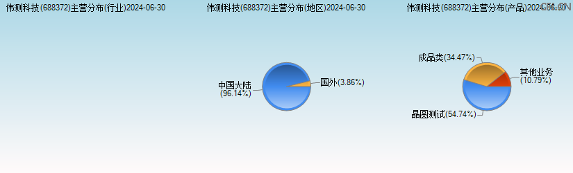 伟测科技(688372)主营分布图