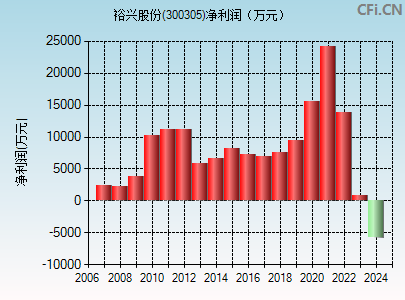 300305财务指标图