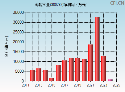 300787财务指标图