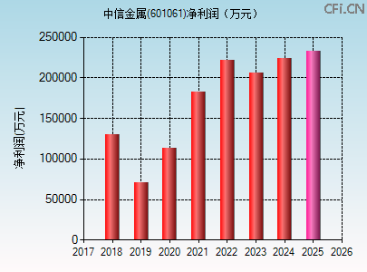 601061财务指标图 601061财务指标图