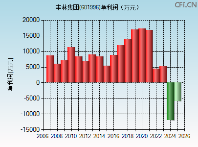 601996财务指标图
