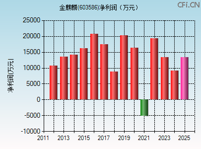 603586财务指标图 603586财务指标图