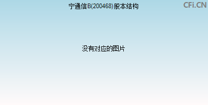 200468股本结构图 200468股本结构图