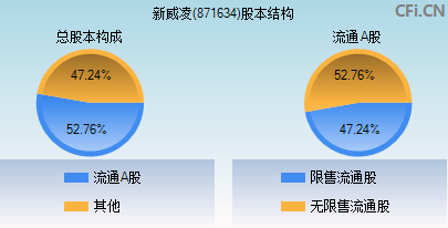 871634股本结构图