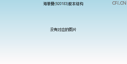 920183股本结构图 920183股本结构图