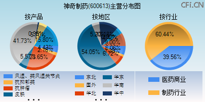 600613主营分布图 600613主营分布图