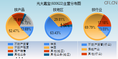 600622主营分布图 600622主营分布图