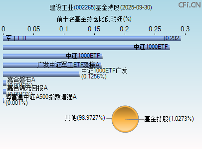 002265基金持仓图 002265基金持仓图