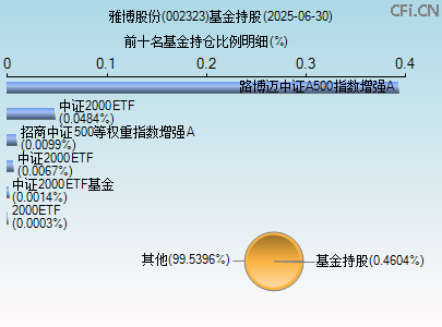 002323基金持仓图 002323基金持仓图